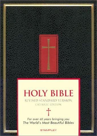 Imagen de archivo de The Holy Bible: Revised Standard Version Containing the Old and New Testaments, Catholic Edition a la venta por Goodwill Books