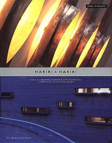 Imagen de archivo de Hariri and Hariri : Work in Progress a la venta por Better World Books