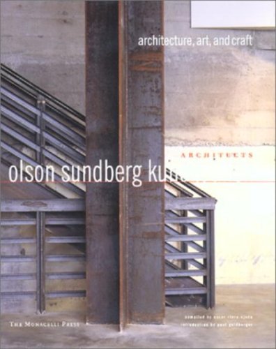 9781580930789: Olson,Sunberg, Kundig, Allen Architects: Architecture, Art, and Craft