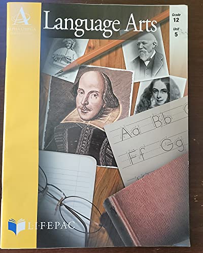 9781580953559: Title: English Literature Lifepac Language Arts Grade 12