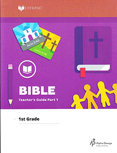 9781580956031: Lifepac Bible Teacher's Guide- Grade 1, Part 1