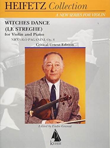 9781581060898: Witches Dance (Le Streghe) Op. 8: For Violin and Piano