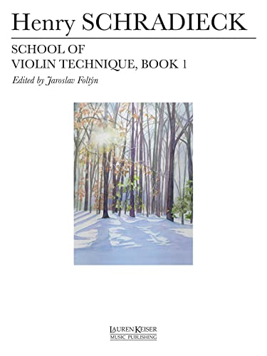 9781581061123: School of Violin Technique - Book 1