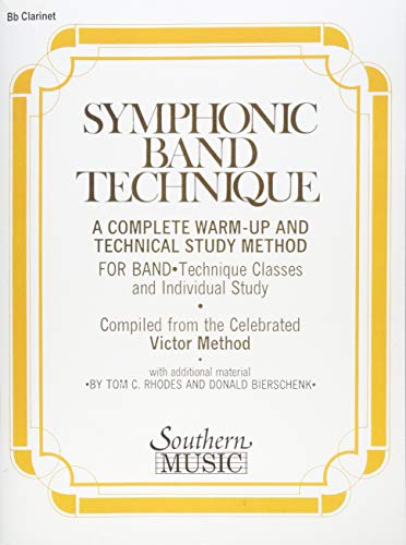 Stock image for Symphonic Band Technique (S.B.T.): Clarinet for sale by HPB-Diamond