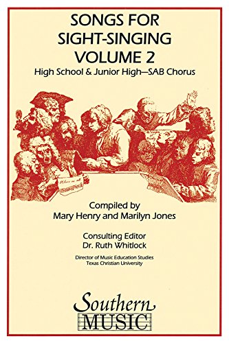 Beispielbild fr SONGS FOR SIGHT SINGING VOLUME 2 HIGH SCHOOL/ JUNIOR HIGH SCHOOL SAB Format: Paperback zum Verkauf von INDOO