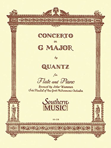 9781581063363: Concerto in G Major: Flute