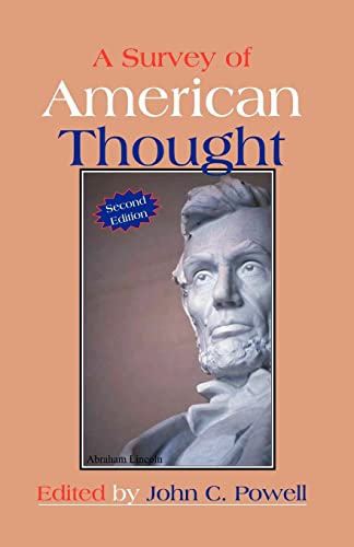 Stock image for A Survey of American Thought for sale by Decluttr