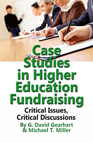 Imagen de archivo de Case Studies in Higher Education Fundraising a la venta por BooksRun