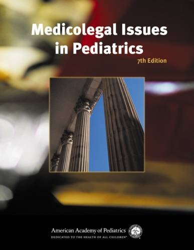 Imagen de archivo de Medicolegal Issues in Pediatrics a la venta por Better World Books