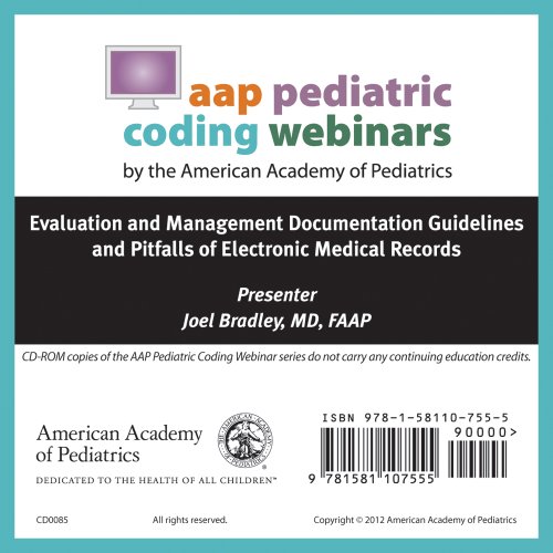 Evaluation and Management Documentation Guidelines and Pitfalls of Electronic Medical Records (9781581107555) by Bradley, Joel