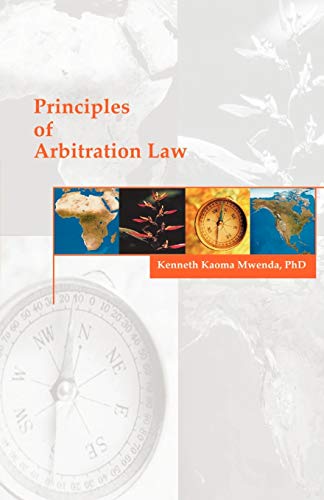 Beispielbild fr Principles of Arbitration Law zum Verkauf von Ergodebooks