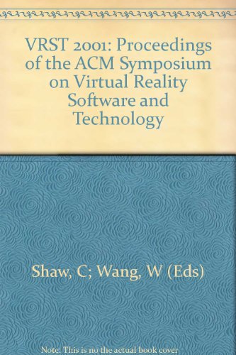 Immagine dell'editore per VRST 2001: Proceedings of the ACM Symposium on Virtual Reality Software and Technology venduto da PsychoBabel & Skoob Books