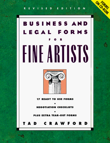 Stock image for Business Legal Forms for Fine Artists for sale by Front Cover Books