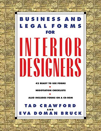 Stock image for Business and Legal Forms for Interior Designers for sale by Better World Books: West