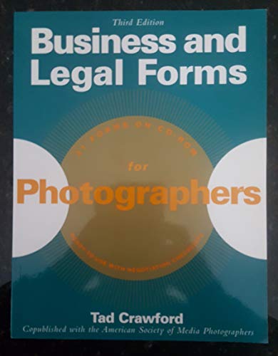 Business and Legal Forms for Photographers (9781581152067) by Crawford, Tad