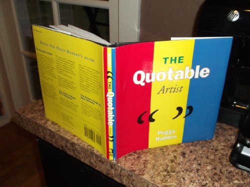 Stock image for The Quotable Artist for sale by Front Cover Books