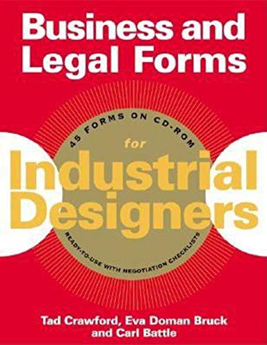 Stock image for Business and Legal Forms for Industrial Designers for sale by HPB-Red