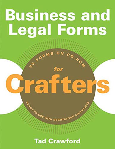 Beispielbild fr Business and Legal Forms for Crafters zum Verkauf von Better World Books