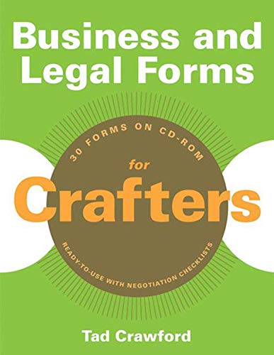Business and Legal Forms for Crafters (9781581159158) by Crawford, Tad