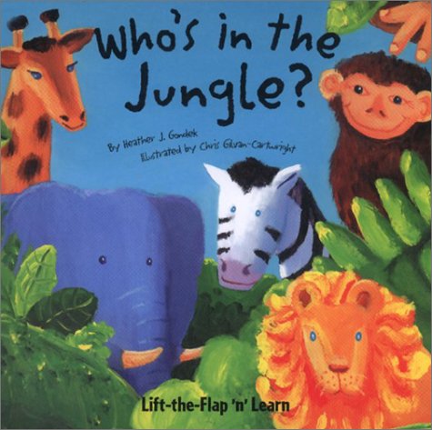 Stock image for Who's in the Jungle? : Lift-the-Flap 'n' Learn for sale by Better World Books