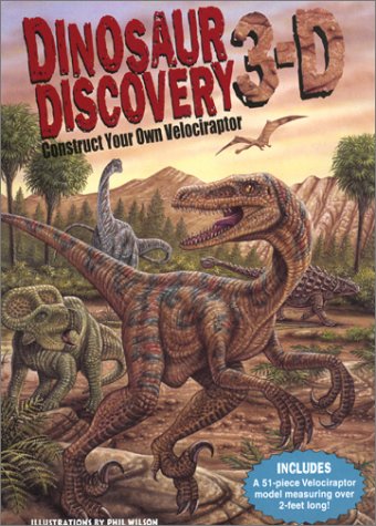 Dinosaur Discovery 3-D: Construct Your Own Velociraptor (9781581170856) by Bruce Hopkins