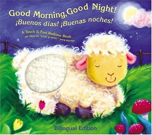Stock image for Good Morning, Good Night/Buenos Dias y Buenas Noches: A Touch-And-Feel Bedtime Book (Spanish Edition) for sale by Wonder Book