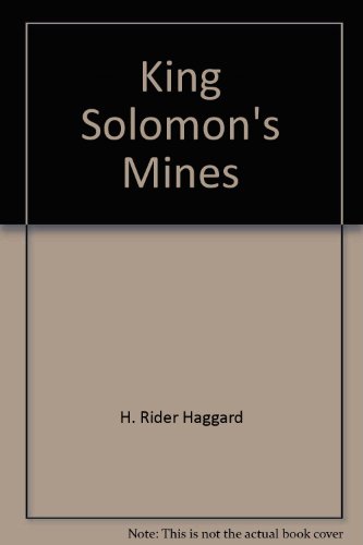 9781581180336: King Solomon's Mines (LRS Large Print Heritage)