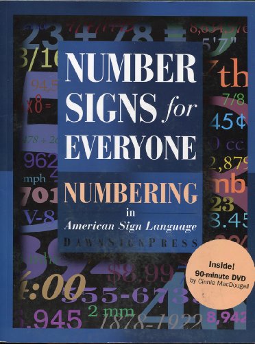 9781581210576: Number Signs for Everyone - Numbering in American Sign Language (Book & DVDs)