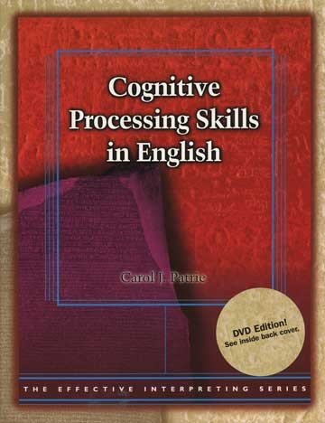 Stock image for Effective Interpreting Series - Cognitive Processing Skills in English Study Set for sale by SecondSale