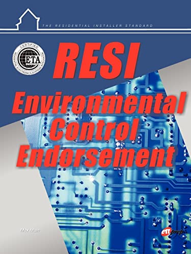 Resi Environmental Control Endorsement (9781581221053) by Main, Max; Brooks, Charles J