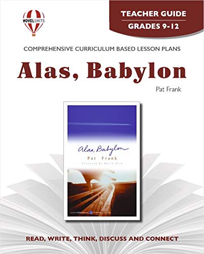 Stock image for Alas, Babylon - Teacher Guide by Novel Units for sale by Books Unplugged