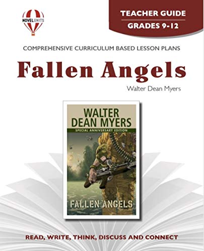 9781581306361: Fallen Angels - Teacher Guide by Novel Units
