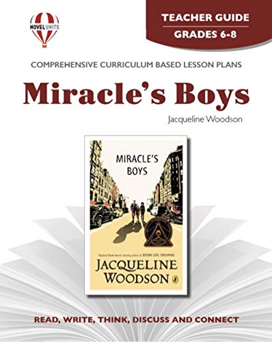 Stock image for Miracle's Boys - Teachers Guide by Novel Units, Inc. for sale by Revaluation Books