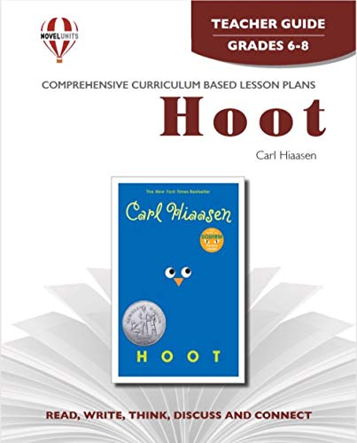 Beispielbild fr Hoot - Teacher Guide by Novel Units zum Verkauf von BooksRun
