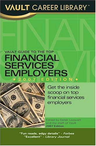 Stock image for Vault Guide to the Top Financial Services Employers for sale by Ergodebooks