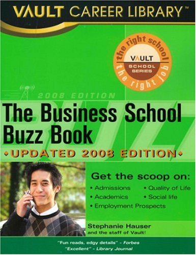 Stock image for The Business School Buzz Book (Vault School Series) for sale by Phatpocket Limited
