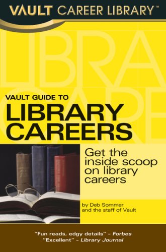 Imagen de archivo de Vault Guide to Library Careers a la venta por Better World Books: West