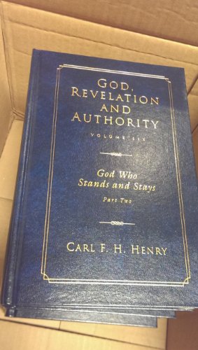 God, Revelation, and Authority (9781581340860) by Carl F.H. Henry