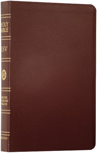 ESV Classic Reference Bible, Premium Bonded Leather, Burgundy, Red Letter Text, Thumb Indexed (9781581343458) by Crossway Bibles