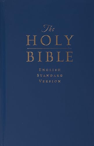 Beispielbild fr The Holy Bible: English Standard Version (Pew and Worship Bible, Navy Blue) zum Verkauf von Wonder Book