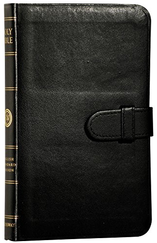 The Holy Bible: English Standard Version, Compact Edition (Premium Black Bonded Leather, Red Letter Text) (9781581345544) by English Standard