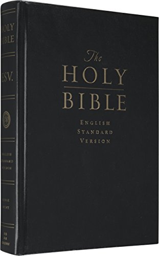 Stock image for Holy Bible: English Stanard Version, Black, Genuine Leather for sale by The Book Files