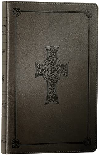 ESV Classic Reference Bible, TruTone, Charcoal, Celtic Cross Design (9781581347708) by English Standard