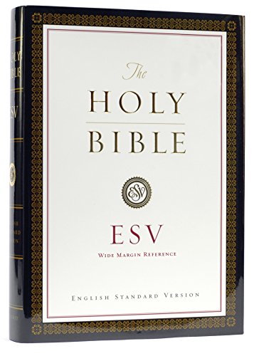 Holy Bible: English Standard Version, Black, Wide Margin Reference (9781581348224) by Crossway Books