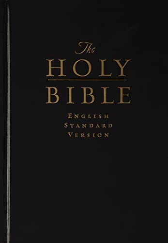 ESV Large Print Holy Bible (Black) (9781581349047) by ESV Bibles By Crossway