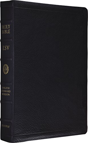 9781581349849: Holy Bible: English Standard Version, Black, Premium Calfskin Leather, Red Letter