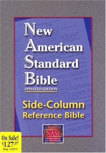 9781581351149: Side-Column Reference Bible-NASB-Large Print