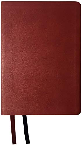 Stock image for NASB Large Print Ultrathin Reference Bible, Maroon, Leathertex, 2020 text for sale by GF Books, Inc.