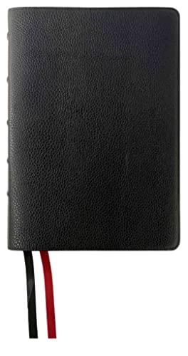 Stock image for NASB Large Print Ultrathin Reference Bible, Black, Premium Calfskin Leather, 2020 text for sale by Revaluation Books