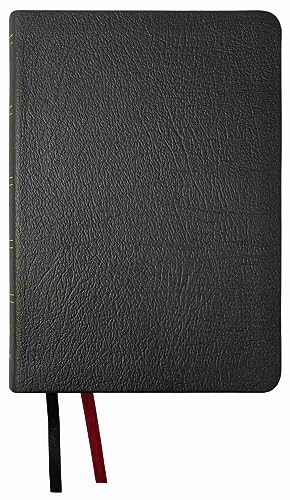 Immagine dell'editore per NASB Large Print Compact Bible, Black, Genuine Leather, 2020 text venduto da ThriftBooks-Dallas